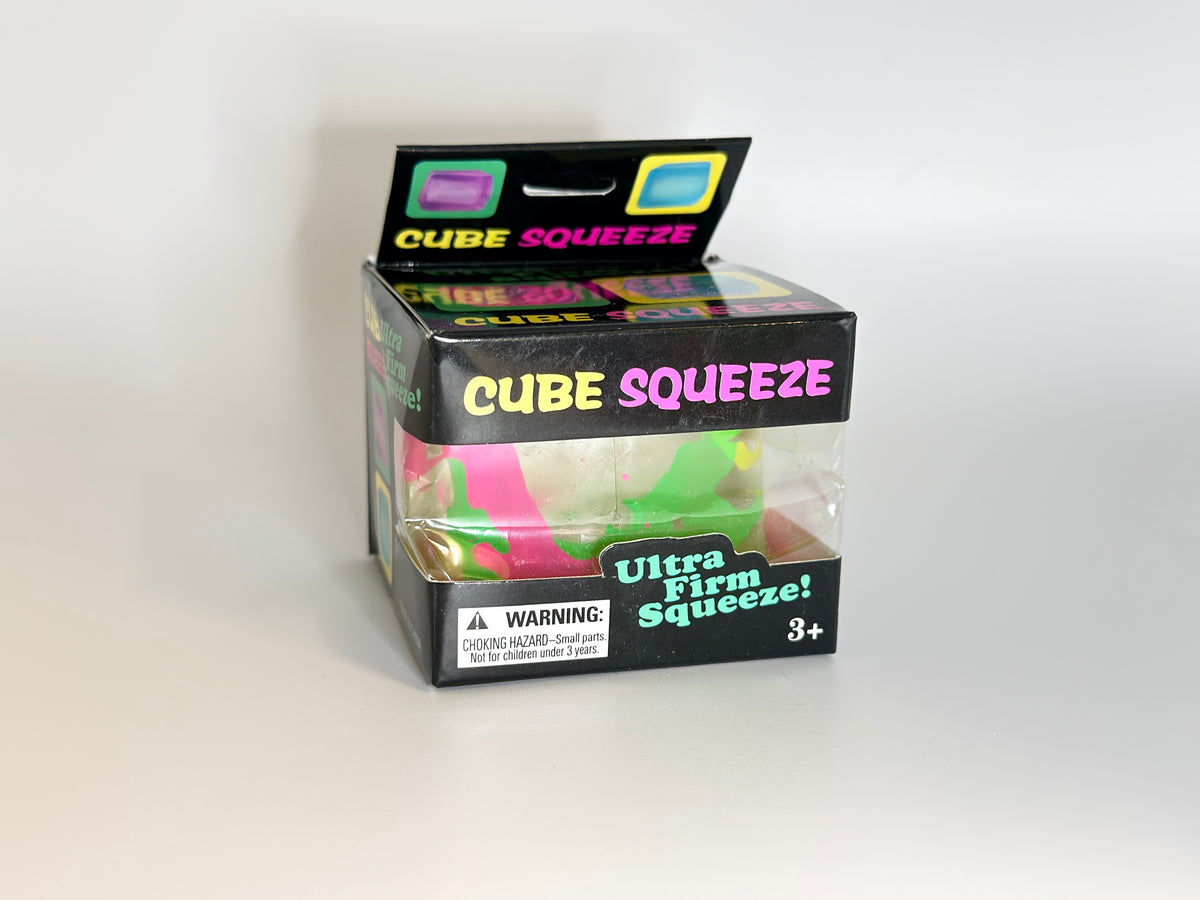 Ultra Firm Sugar Cube Dye Paint Splash Squishy