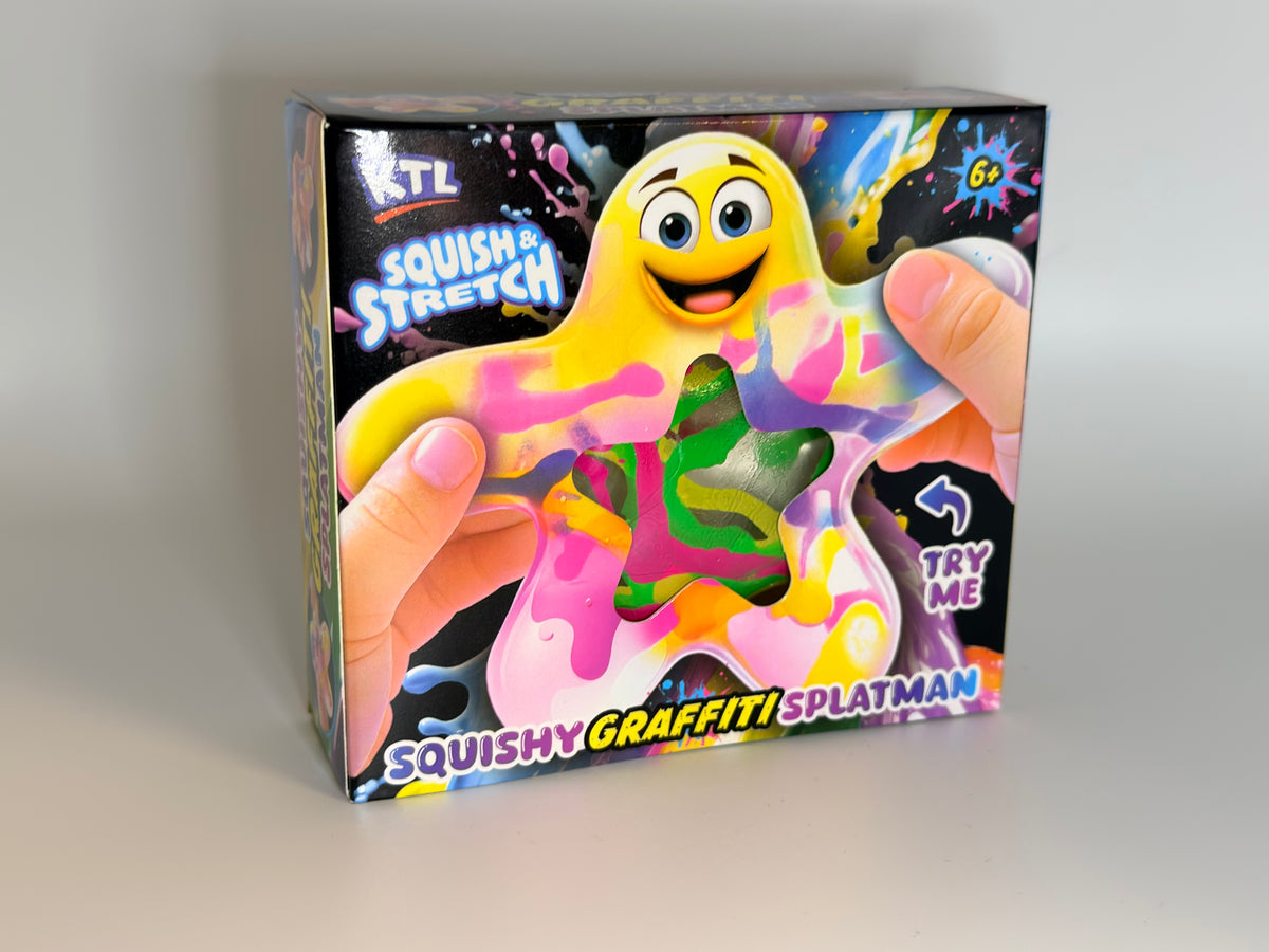 Squishy Sugar Maltose Graffiti Stretchy Man